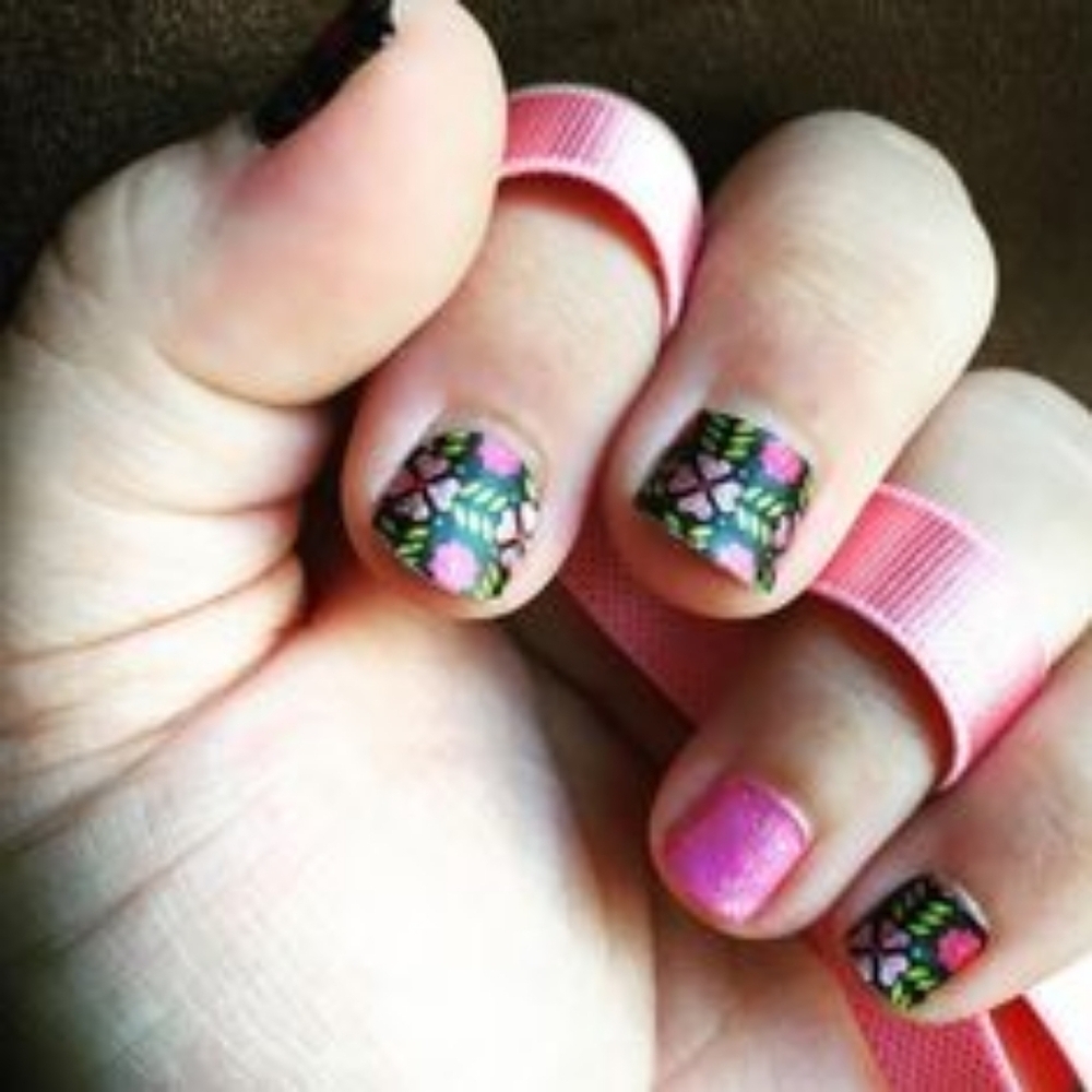 Jamberry Juneberry Nail Wraps Full Sheet